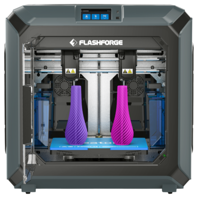 Flashforge Creator 3 IDEX mode Dual for twice the 3D prints in half the time