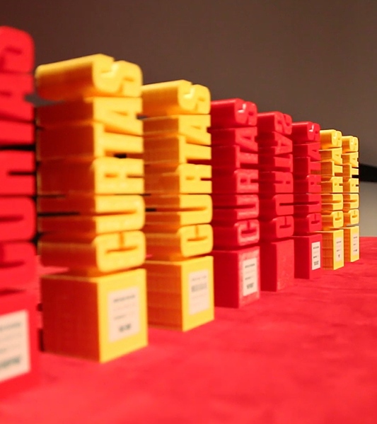 Curtas Vila do Conde - 3D printed trophies / troféus impressos em 3D