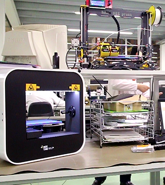 3D in the production floor no piso de produção